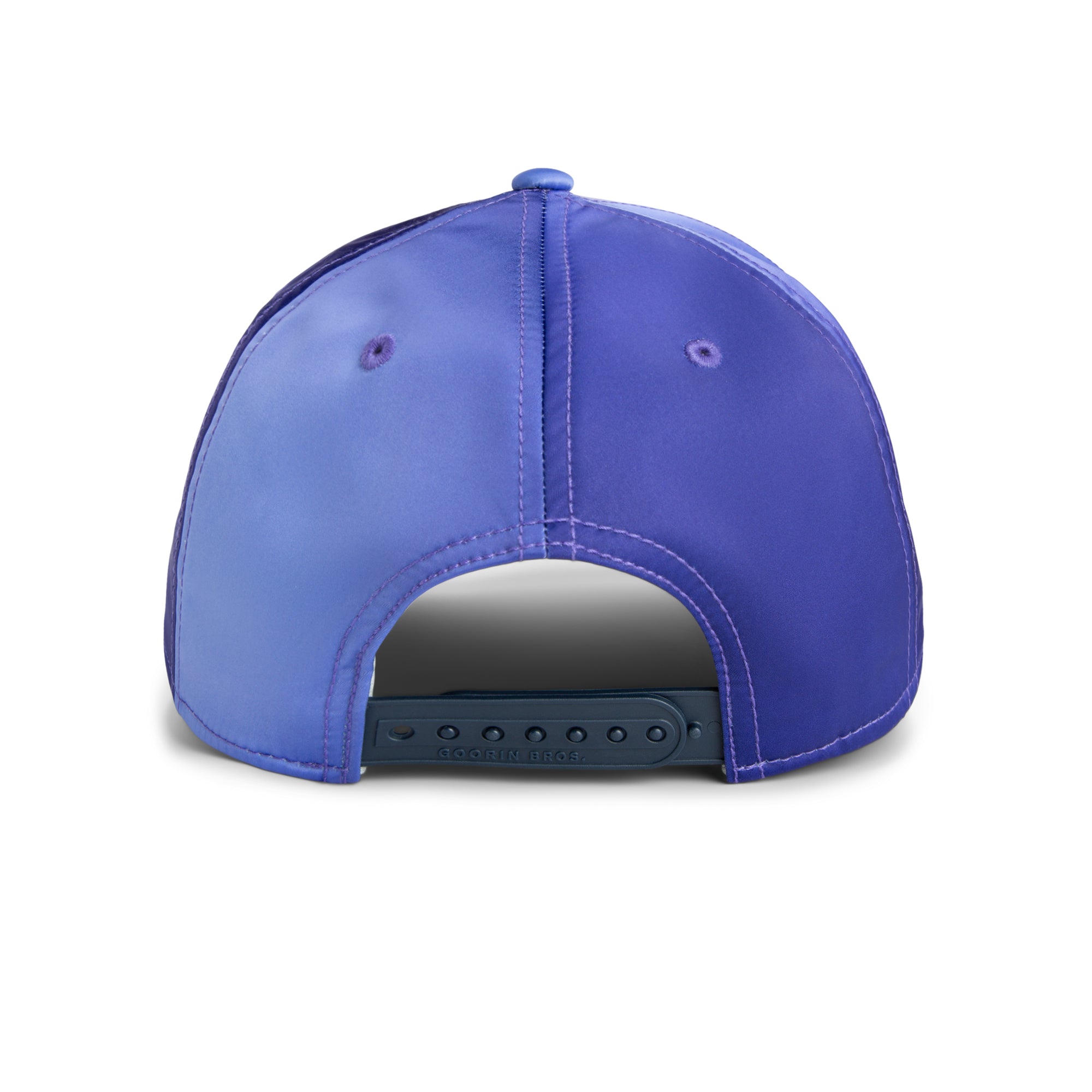 Blue baseball cap on a white background