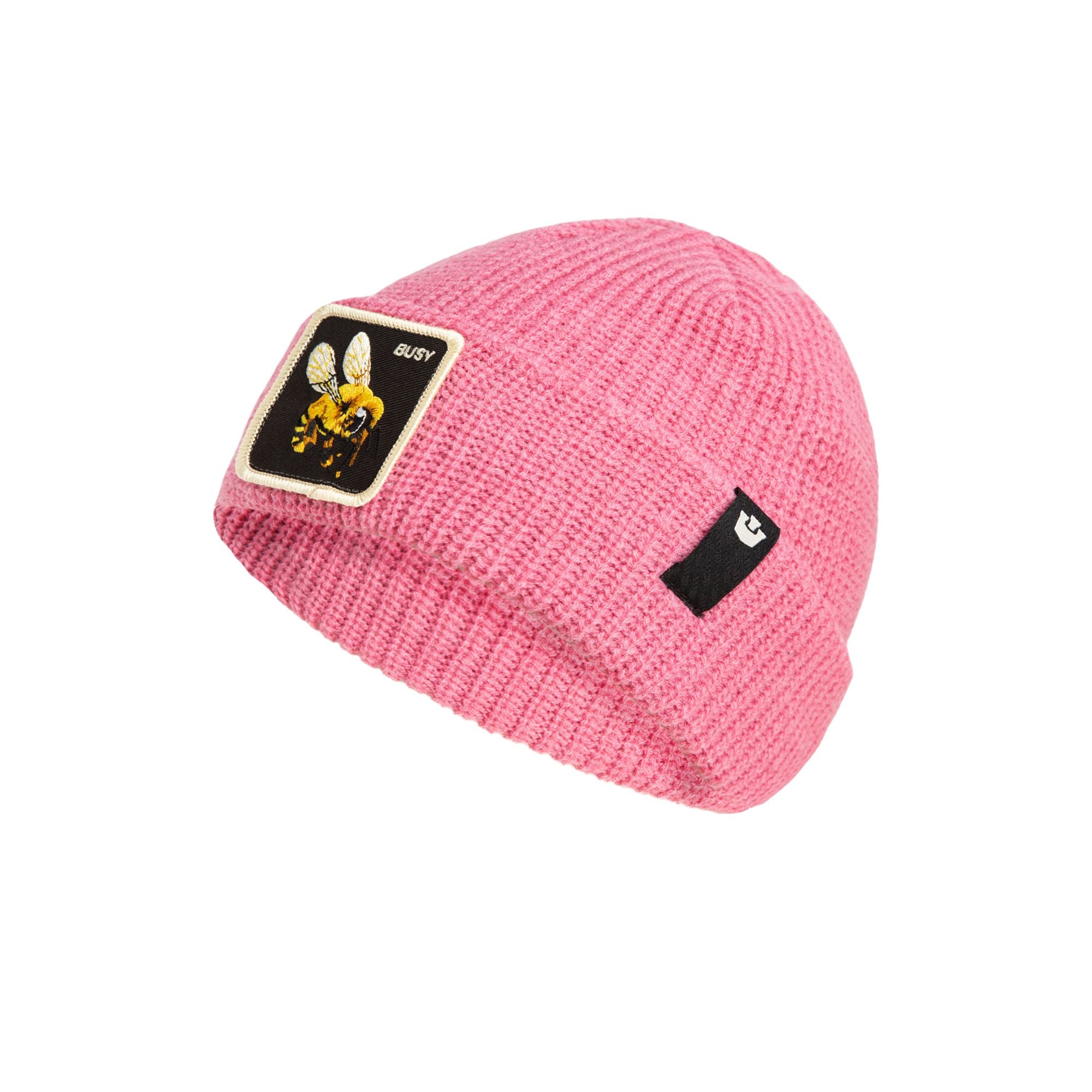 Goorin Bros Busy Bee Animal Farm beanie in pink – unisex knit hat from Bia Boro Vancouver"