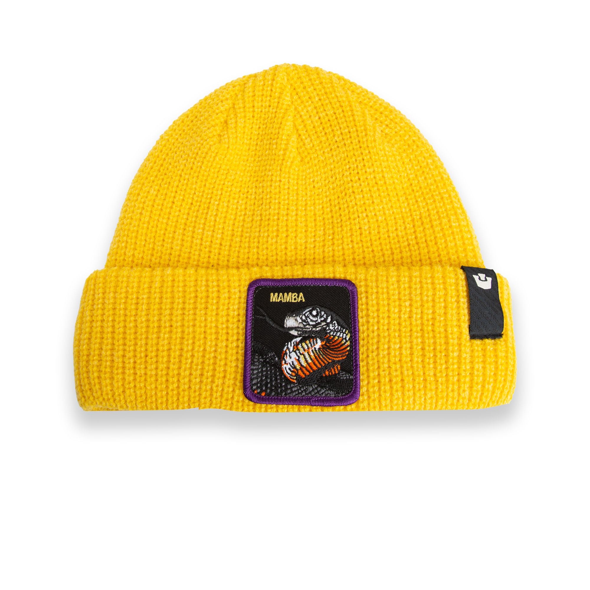 Goorin Bros The Mamba Animal Farm beanie in yellow – unisex knit hat from Bia Boro Vancouver