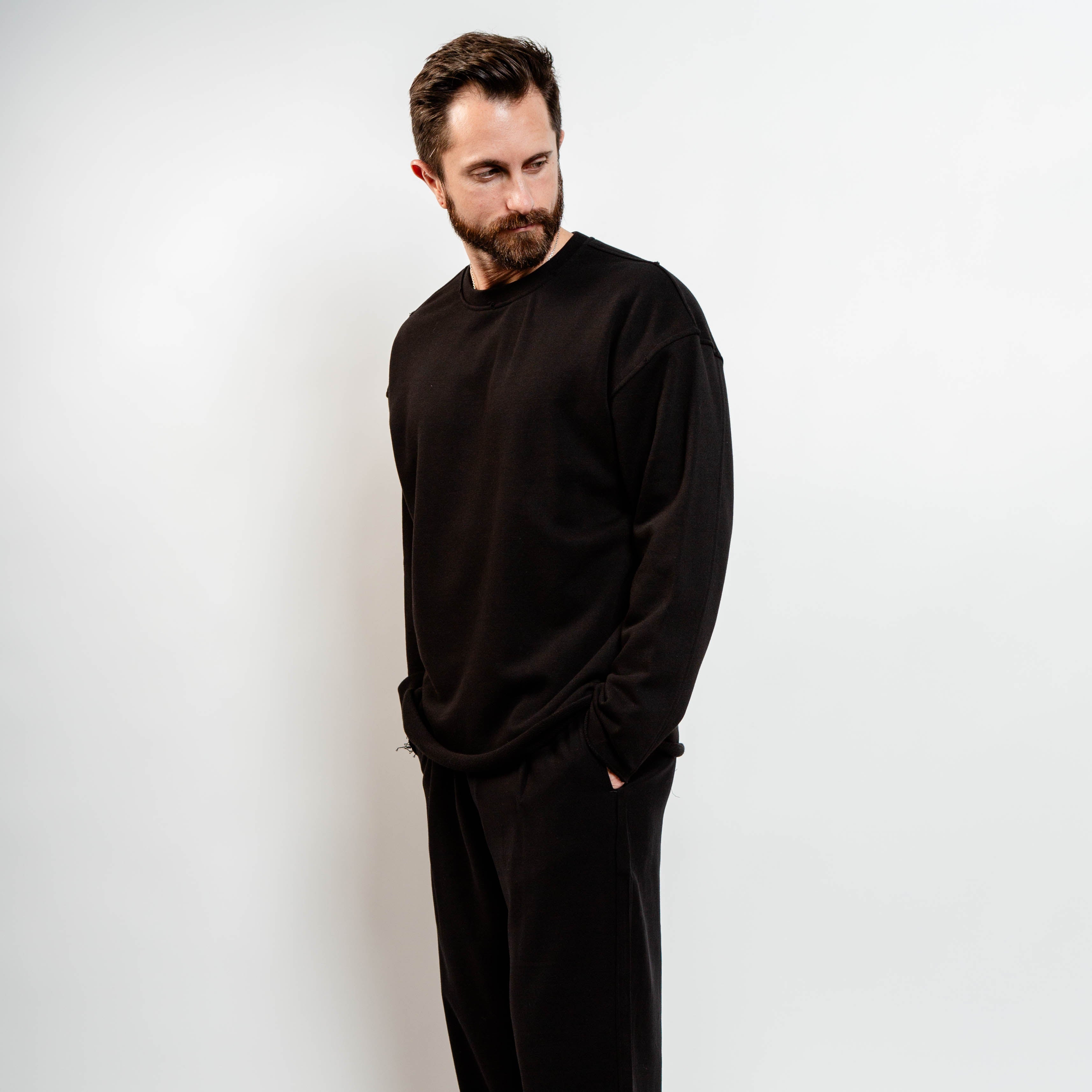 Relaxed fit cotton top