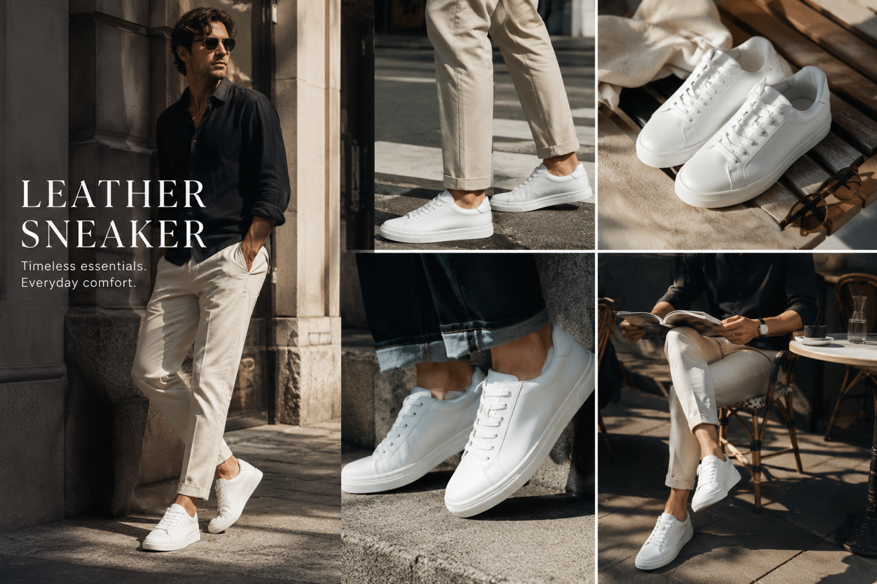 The Return of the Minimal Leather Sneaker: Why It's the Most Important Shoe in a Modern Wardrobe