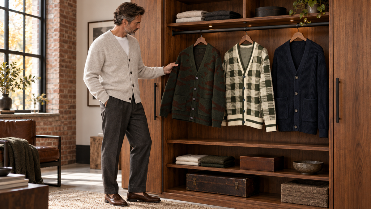 The Modern Man's Guide to Cardigans: How to Style Autumn's Most Versatile Layer