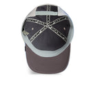 Gray cap with black and white 'GOORIN' logo on a white background