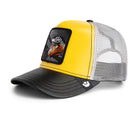 goorin bros mamba snake trucker hat angled side view