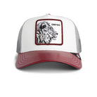 goorin bros empire lion trucker hat front view