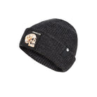 Black beanie with embroidered skull patch – Goorin Bros at Bia Boro Menswear Vancouver