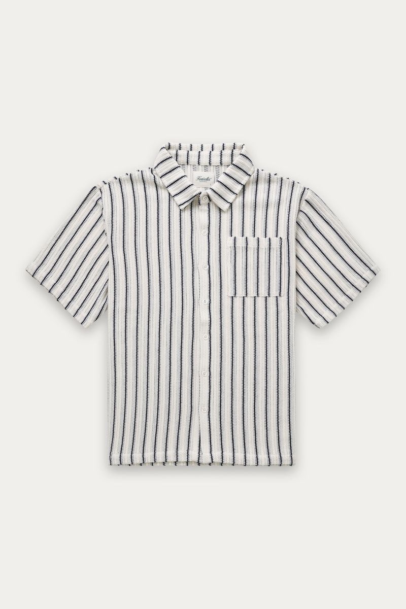 crochet stripe shirt product image