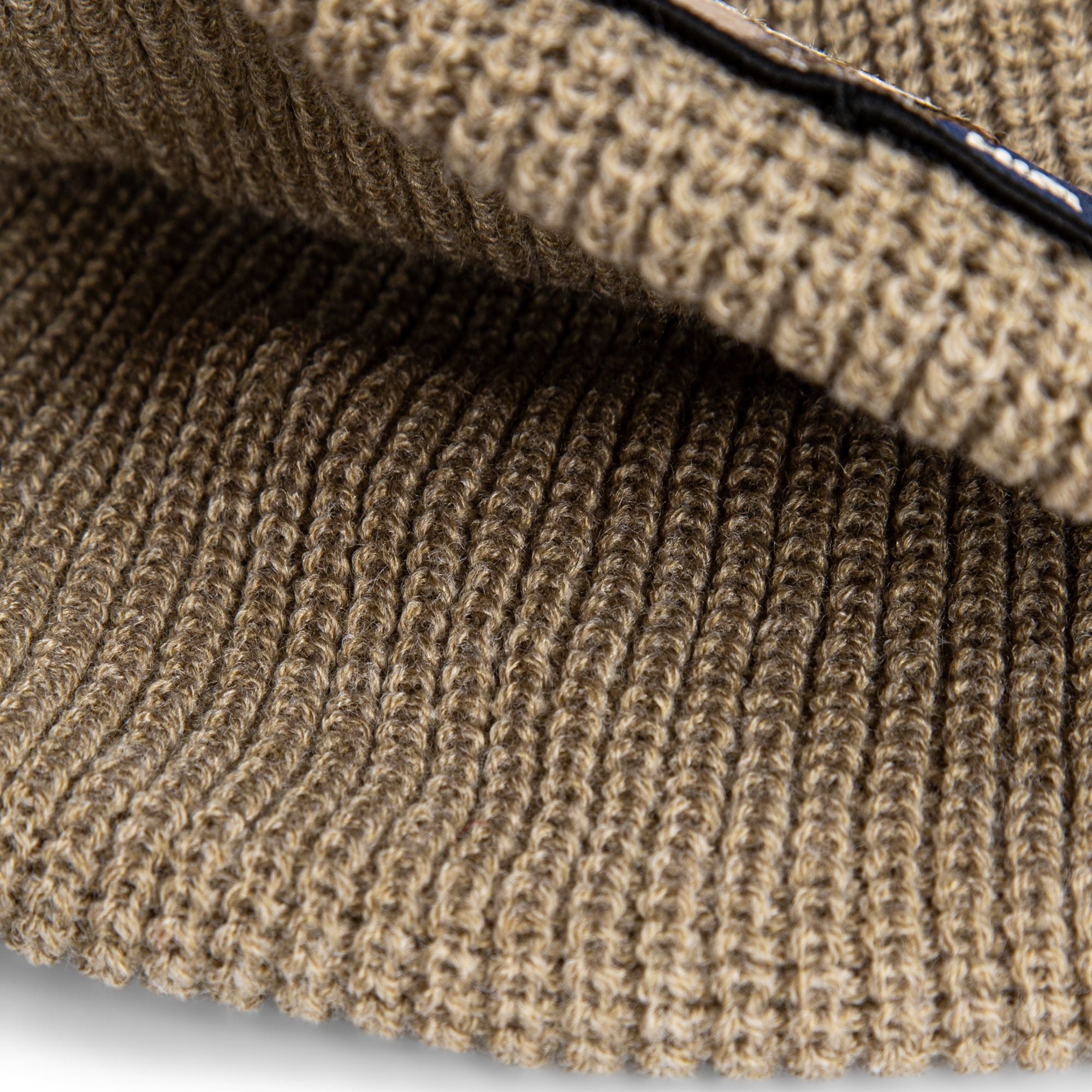 Soft camel knit beanie with GOAT patch – Goorin Bros unisex hat from Bia Boro Vancouver