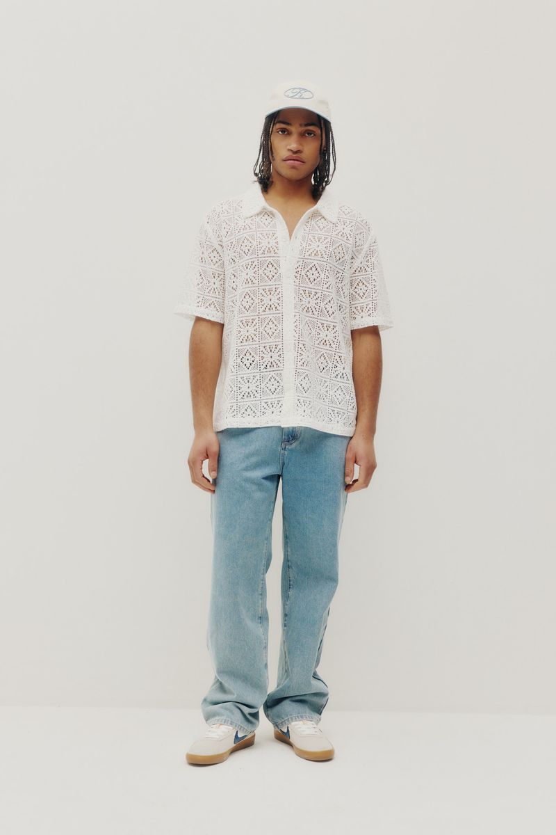 lightweight lace shirt breathable fabric
