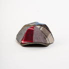 paperboy patchwork newsboy cap multi front view
