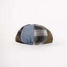 paperboy patchwork newsboy cap multi back view