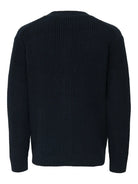 Black sweater on a white background by only & sons