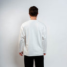 Relaxed white sweatshirt