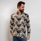 men’s patterned dress shirt