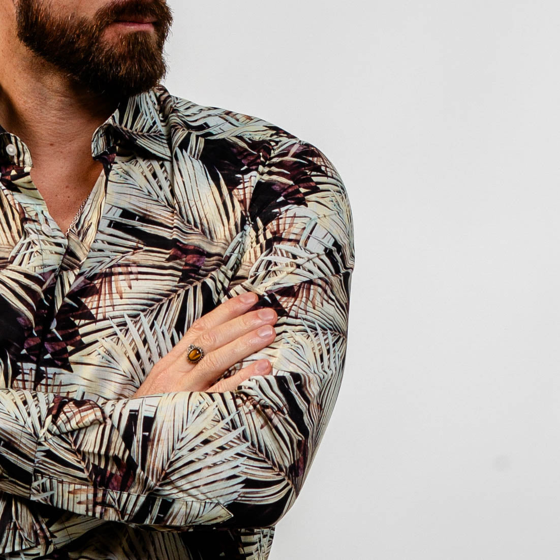 desert palm dress shirt
