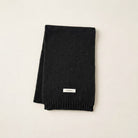 Merino Wool Scarf – Black by Terrera – BIA BORO Gastown Vancouver